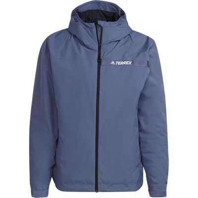 Adidas Herren, Regenjacken, Terrex Multi RAIN.RDY Primegreen Insulated 2L Rain, Violett, (L) Adidas Herren, Regenjacken, Terrex Multi RAIN.RDY Primegreen Insulated 2L Rain, Violett, (L)