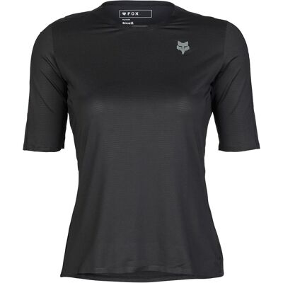 Fox Damen, Velotrikot, W Flexair Ascent SS Jersey (S), Schwarz, S Fox Damen, Velotrikot, W Flexair Ascent SS Jersey (S), Schwarz, S