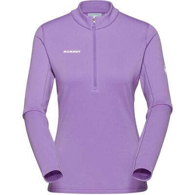 Mammut, Damen, Funktionsshirt, Aenergy ML Half Zip Pull Women (L), Violett, L Mammut, Damen, Funktionsshirt, Aenergy ML Half Zip Pull Women (L), Violett, L