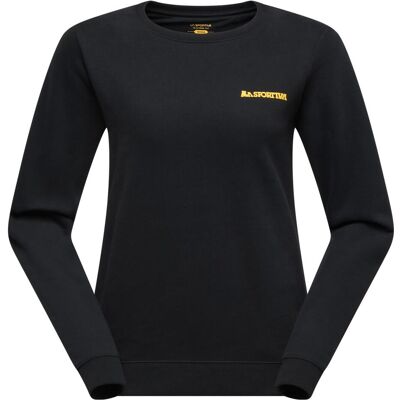 La Sportiva, Damen, Pullover, Climbing on the Moon Sweatshirt W, Schwarz, Gelb, (M) La Sportiva, Damen, Pullover, Climbing on the Moon Sweatshirt W, Schwarz, Gelb, (M)
