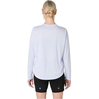 ASICS, Damen, Sportshirt, Fujitrail Logo Langarm-Oberteil Blau (M), Blau, M ASICS, Damen, Sportshirt, Fujitrail Logo Langarm-Oberteil Blau (M), Blau, M