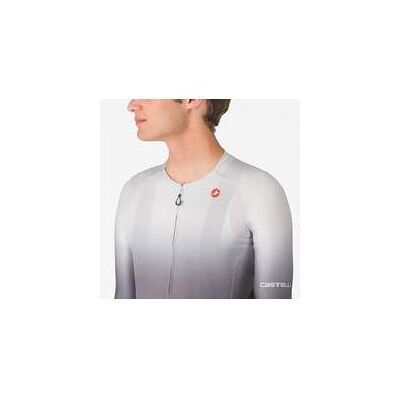Castelli, Herren, Velotrikot, UPF Long Sleeve Jersey (XXL), Silber, Grau, XXL Castelli, Herren, Velotrikot, UPF Long Sleeve Jersey (XXL), Silber, Grau, XXL