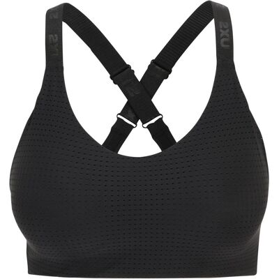 2XU Schwarzer Aero Medium Impact Sport-BH - Sport-BH 2XU Schwarzer Aero Medium Impact Sport-BH - Sport-BH