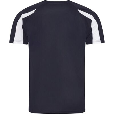 Awdis, Herren, Sportshirt, Contrast Cool T (XL), Blau, Mehrfarbig, Weiss, XL Awdis, Herren, Sportshirt, Contrast Cool T (XL), Blau, Mehrfarbig, Weiss, XL