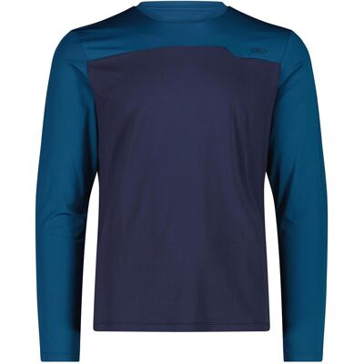 CMP Campagnolo, Herren, Funktionsshirt, CMP Longsleeve (46, S), Blau, S, 46 CMP Campagnolo, Herren, Funktionsshirt, CMP Longsleeve (46, S), Blau, S, 46