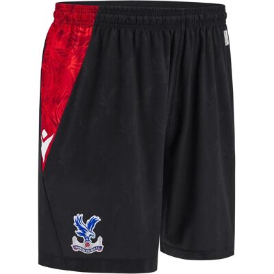 Macron, Herren, Sporthose, Kurze dritte Crystal Palace 2024/25 (3XL), Schwarz Macron, Herren, Sporthose, Kurze dritte Crystal Palace 2024/25 (3XL), Schwarz