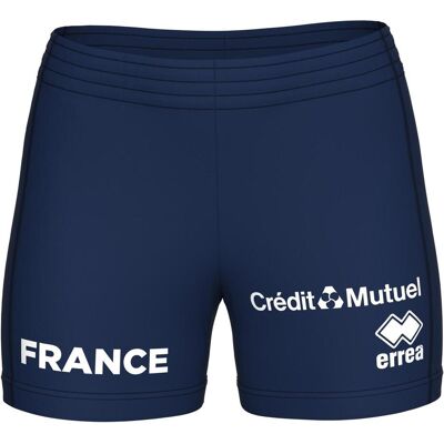 Errea, Damen, Sporthose, Kurzes Training für Frauen Frankreich 2025/26 (XL), Blau Errea, Damen, Sporthose, Kurzes Training für Frauen Frankreich 2025/26 (XL), Blau