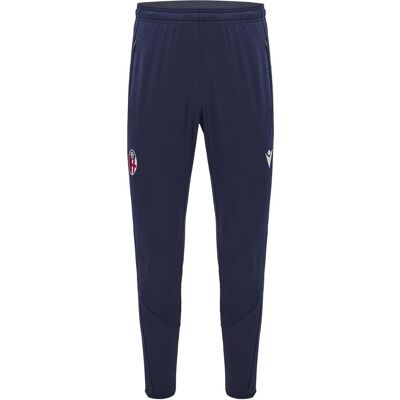Macron, Herren, Sporthose, Bologna Trainingshose Poly 2024/25 (3XL), Blau Macron, Herren, Sporthose, Bologna Trainingshose Poly 2024/25 (3XL), Blau