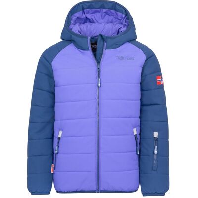 Trollkids, Jungen, Skijacke, Kid's Hafjell Snow Jacket Pro (98), Blau, Violett Trollkids, Jungen, Skijacke, Kid's Hafjell Snow Jacket Pro (98), Blau, Violett