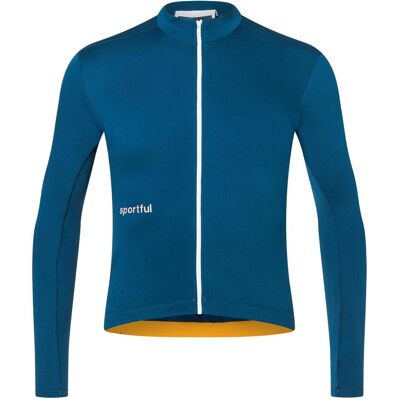 Sportful, Herren, Velotrikot, Classic Thermal Jersey (M), Blau, Türkis, M Sportful, Herren, Velotrikot, Classic Thermal Jersey (M), Blau, Türkis, M