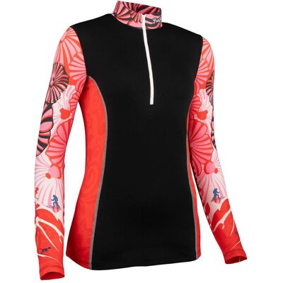 Freisein, Damen, Funktionsshirt, IcePrinzess (L), Rot, Schwarz, Mehrfarbig, L Freisein, Damen, Funktionsshirt, IcePrinzess (L), Rot, Schwarz, Mehrfarbig, L