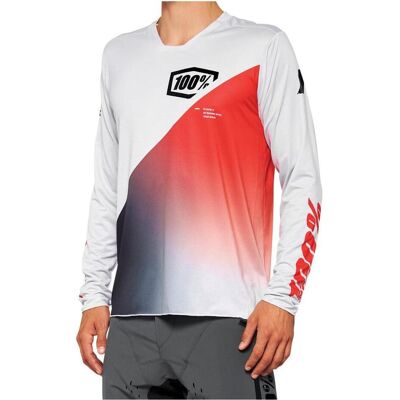 100%, Herren, Velotrikot, R-Core X Jersey (XL), Rot, Grau, XL 100%, Herren, Velotrikot, R-Core X Jersey (XL), Rot, Grau, XL