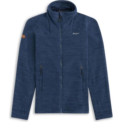 Bergans, Damen, Outdoorjacken, Women's Hareid Fleece Jacket (S), Blau, S Bergans, Damen, Outdoorjacken, Women's Hareid Fleece Jacket (S), Blau, S