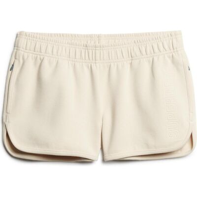Superdry, Damen, Shorts, Sports Tech Racer Shorts, Beige, (L) Superdry, Damen, Shorts, Sports Tech Racer Shorts, Beige, (L)