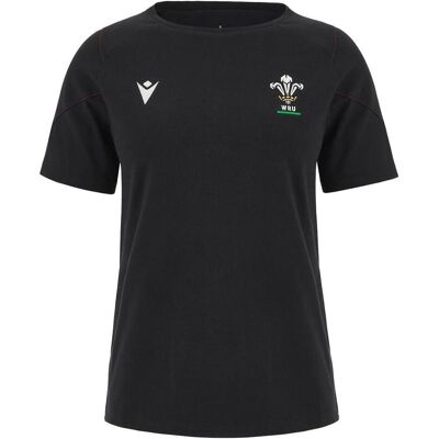 Macron, Damen, Fussballtrikot, Trikot Frau Pays de Galles 6NT Travel 2023 (XS), Schwarz, XS Macron, Damen, Fussballtrikot, Trikot Frau Pays de Galles 6NT Travel 2023 (XS), Schwarz, XS