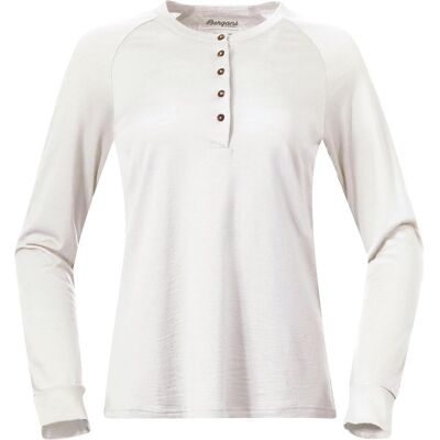 Bergans, Damen, Shirts, Lysebu Wool Henley, Weiss, (L) Bergans, Damen, Shirts, Lysebu Wool Henley, Weiss, (L)