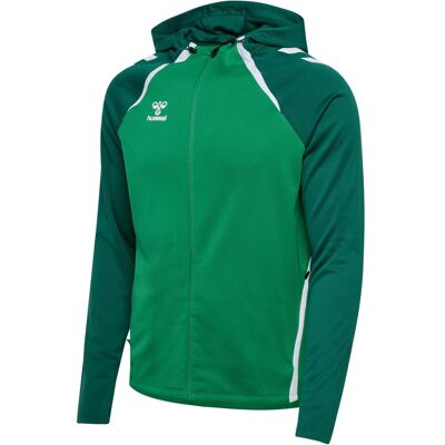 hummel, Herren, Pullover, hmlLEAD 2.0 ZIP HOODIE, Grün, (XXL) hummel, Herren, Pullover, hmlLEAD 2.0 ZIP HOODIE, Grün, (XXL)