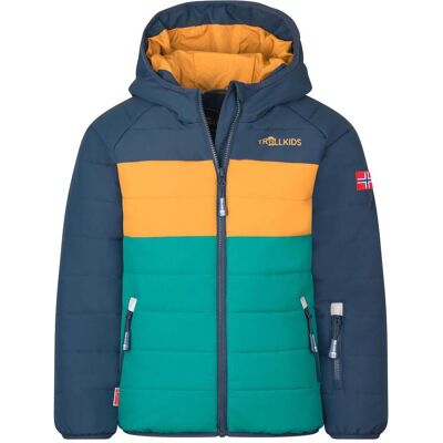 Trollkids, Jungen, Skijacke, Kid's Hafjell Snow Jacket Pro (104), Blau Trollkids, Jungen, Skijacke, Kid's Hafjell Snow Jacket Pro (104), Blau