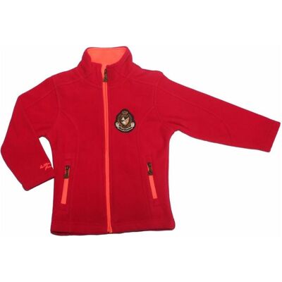 Peak Mountain Fasak Fleecejacke für Mädchen - Rose - 4 Jahre Peak Mountain Fasak Fleecejacke für Mädchen - Rose - 4 Jahre