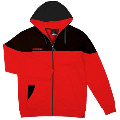 Spalding, Unisex, Leichte Jacken, Funk Hoody Zipper Jacket, Rot, (S) Spalding, Unisex, Leichte Jacken, Funk Hoody Zipper Jacket, Rot, (S)