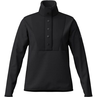 Löffler, Damen, Pullover, Half-Snap Fleece, Schwarz, (M) Löffler, Damen, Pullover, Half-Snap Fleece, Schwarz, (M)