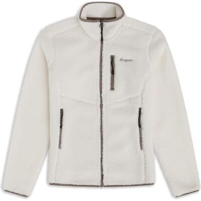 Bergans, Damen, Outdoorjacken, Women's Lunnan Pile Fleece Jacket (S), Grau, Beige, S Bergans, Damen, Outdoorjacken, Women's Lunnan Pile Fleece Jacket (S), Grau, Beige, S