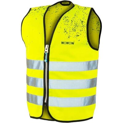 Wowow, Jungen, Velojacke, Reflexweste Schlamm, S (S), Gelb, S Wowow, Jungen, Velojacke, Reflexweste Schlamm, S (S), Gelb, S
