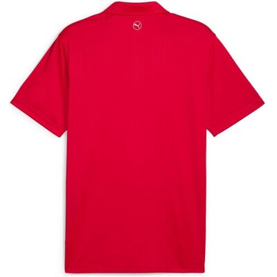 Puma Herren Poloshirt - Pure 2.0 - Rot - Sportlicher Stil Puma Herren Poloshirt - Pure 2.0 - Rot - Sportlicher Stil