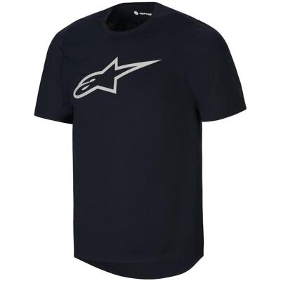 Alpinestars, Herren, Velotrikot, Jersey A-Dura Ss Blk (S), Schwarz, S Alpinestars, Herren, Velotrikot, Jersey A-Dura Ss Blk (S), Schwarz, S