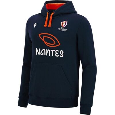 Macron, Unisex, Pullover, sweatshirt it kapuze acron rwc frankreich 2023 nantes, Blau, Rot, (M) Macron, Unisex, Pullover, sweatshirt it kapuze acron rwc frankreich 2023 nantes, Blau, Rot, (M)