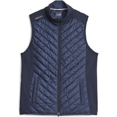 Puma Damen Frost Steppweste - Blau - Größe L - Weste Puma Damen Frost Steppweste - Blau - Größe L - Weste