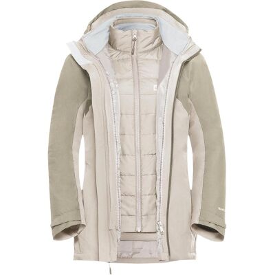 Jack Wolfskin, Damen, Outdoorjacken, Hunberg 3In1 Jkt W (XL), Beige, XL Jack Wolfskin, Damen, Outdoorjacken, Hunberg 3In1 Jkt W (XL), Beige, XL
