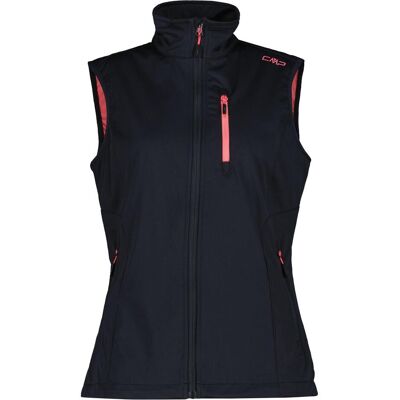 CMP Campagnolo, Damen, Westen, Light Softshell Vest, Schwarz, Grau, (M) CMP Campagnolo, Damen, Westen, Light Softshell Vest, Schwarz, Grau, (M)