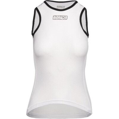 Bioracer Damen Funktionsshirt NS Weiß L - Basisschicht Bioracer Damen Funktionsshirt NS Weiß L - Basisschicht
