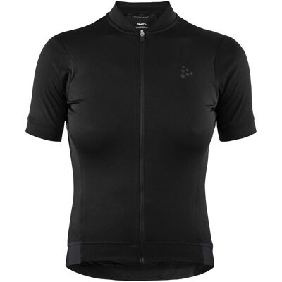 Craft, Damen, Velotrikot, Essence Jersey (XL), Schwarz, XL Craft, Damen, Velotrikot, Essence Jersey (XL), Schwarz, XL
