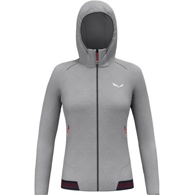 Salewa, Damen, Outdoorjacken, Women's Pedroc PolarLite Hooded Jacket (34, XS), Grau, XS, 34 Salewa, Damen, Outdoorjacken, Women's Pedroc PolarLite Hooded Jacket (34, XS), Grau, XS, 34