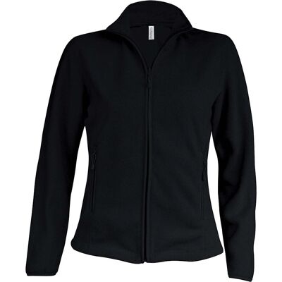 Kariban, Damen, Outdoorjacken, Micropolaire Maureen (L), Schwarz, L Kariban, Damen, Outdoorjacken, Micropolaire Maureen (L), Schwarz, L