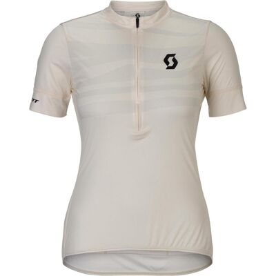 Scott Sports, Damen, Velotrikot, Endurance LT S/S Damen Trikot (L), Beige, Grau, L Scott Sports, Damen, Velotrikot, Endurance LT S/S Damen Trikot (L), Beige, Grau, L