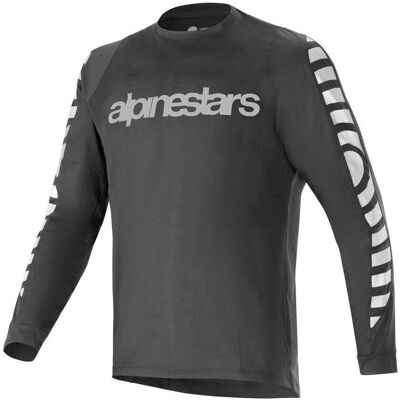 Alpinestars, Herren, Velotrikot, Jersey 24 A-Dura Dri Oscar L (L), Schwarz, L Alpinestars, Herren, Velotrikot, Jersey 24 A-Dura Dri Oscar L (L), Schwarz, L