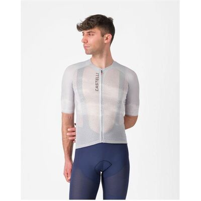 Castelli, Herren, Velotrikot, Climber's A/C Jersey (XL), Grau, Silber, XL Castelli, Herren, Velotrikot, Climber's A/C Jersey (XL), Grau, Silber, XL