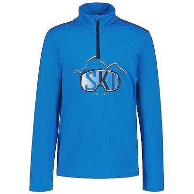 Icepeak, Unisex, Funktionsshirt, Zipshirt Layton Jr (176), Blau, 176 Icepeak, Unisex, Funktionsshirt, Zipshirt Layton Jr (176), Blau, 176