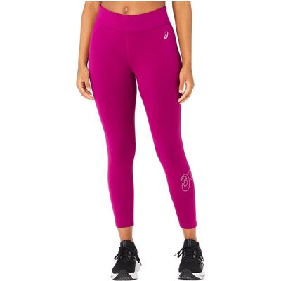 ASICS, Unisex, Tights, LOGO 7/8 TIGHT (M), Pink ASICS, Unisex, Tights, LOGO 7/8 TIGHT (M), Pink