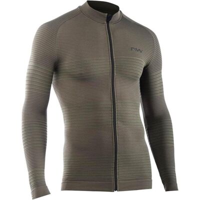 Northwave, Herren, Velotrikot, Trip Knit Jersey (S), Schwarz, Grau, Grün, S Northwave, Herren, Velotrikot, Trip Knit Jersey (S), Schwarz, Grau, Grün, S