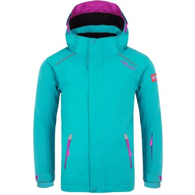 Trollkids - Holmenkollen PRO - Türkis - Size S - Jacke Trollkids - Holmenkollen PRO - Türkis - Size S - Jacke