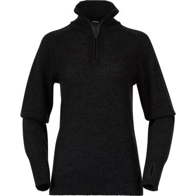 Bergans - Ulriken Light Merino - Dark Shadow Grey - S - Jumper Bergans - Ulriken Light Merino - Dark Shadow Grey - S - Jumper