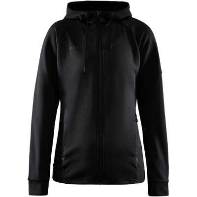 Craft, Damen, Pullover, Adv Unify Fz Hood W, Schwarz, (L) Craft, Damen, Pullover, Adv Unify Fz Hood W, Schwarz, (L)