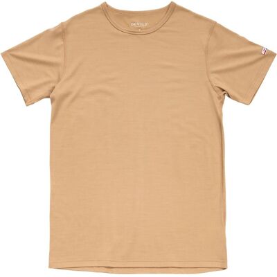 Devold, Herren, Funktionsshirt, Breeze Plus Merino200 TShirt (S), Beige, Braun, S Devold, Herren, Funktionsshirt, Breeze Plus Merino200 TShirt (S), Beige, Braun, S