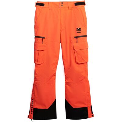 Superdry, Herren, Skihosen, Ultimative Freestyle-Skihose (L), Orange Superdry, Herren, Skihosen, Ultimative Freestyle-Skihose (L), Orange