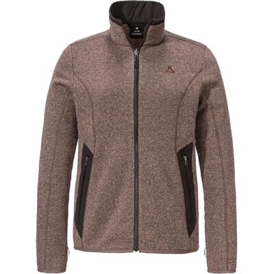 Schöffel, Damen, Outdoorjacken, Style Yew Circ Fleece (44, XXL), Braun, Violett, XXL, 44 Schöffel, Damen, Outdoorjacken, Style Yew Circ Fleece (44, XXL), Braun, Violett, XXL, 44