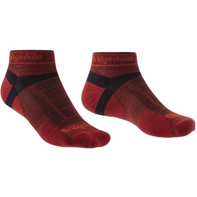 Bridgedale, Herren, Sportsocken, Ultralight T2 Merino Sport Low (40 - 43), Rot Bridgedale, Herren, Sportsocken, Ultralight T2 Merino Sport Low (40 - 43), Rot